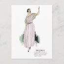 Search for 1920s fashion postcards French