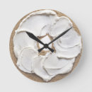Search for bagel clocks Cream cheese