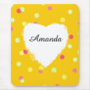 Search for heart white mouse mats Sweet