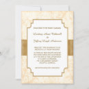 Search for gold floral border invitations Classy