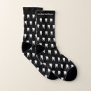 Search for white socks pattern