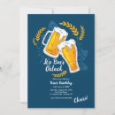 Search for oktoberfest party invitations Cheers and beers