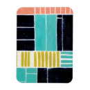 Search for blocking magnets Rectangles