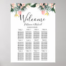 Search for palm leaves wedding seating charts Tropical