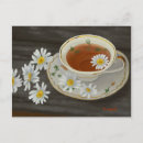 Search for time for tea horizontal postcards Flowers