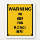 Search for funny safety mouse mats Humour