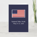 Search for law enforcement thank you cards National police week
