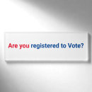Search for red white blue name tags Political