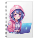Search for kawaii girls notebooks For kids
