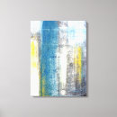 Search for blue grey canvas prints Yellow