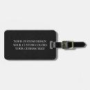 Search for blank luggage tags Create your own