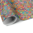 Search for circles wrapping paper Psychedelic