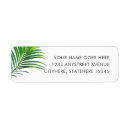 Search for tree leaves return address labels Tropical