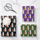 Search for trick or treat wrapping paper Black