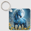 Search for blue horse key rings Pony