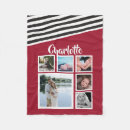 Search for red and black stripe blankets Striped