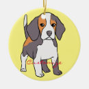 Search for hunting dog christmas tree decorations Beagle