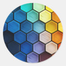 Search for hexagonal stickers Pattern