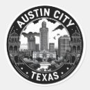 Search for american cities stickers Texas