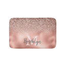 Search for glitter bath mats Monogrammed
