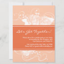 Search for orange 6x8 invitations Floral