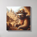 Search for sloth canvas prints Slow