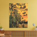 Search for pine tree canvas prints Sunset