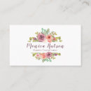 Search for dream business cards Watercolor