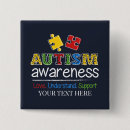Search for autism awareness badges Support