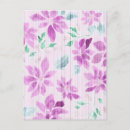 Search for lavender watercolor postcards Vintage