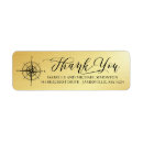 Search for compass return address labels Gold