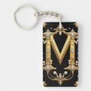 Search for monogram m key rings Decorative