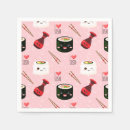 Search for sushi napkins Japanese food