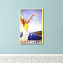 Search for santa canvas prints Vintage