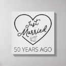 Search for 50 canvas prints Golden anniversary