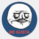 Search for me gusta stickers Funny