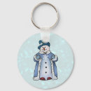 Search for winter snowflake key rings Snowman