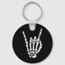 Search for rock n roll key rings Skull
