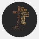 Search for for god so loved stickers World