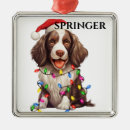 Search for springer spaniel christmas tree decorations Cute