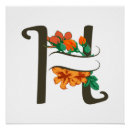 Search for letter h posters Floral