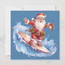 Search for merry surf christmas cards Santa