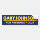 Search for gary johnson bumper stickers Libertarian