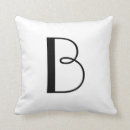 Search for letter b cushions Black