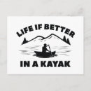 Search for funny kayak postcards Water sports