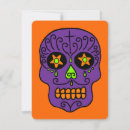 Search for skull art invitations Sugar skulls