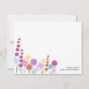 Search for flowers note cards Wildflower