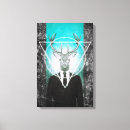 Search for stag canvas prints Vintage