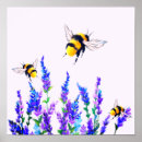 Search for bee painting posters Flowers