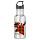 Search for buffalo plaid water bottles Black